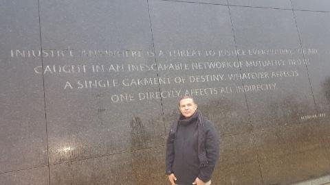 Visiting the Martin Luther King Jr. Memorial
